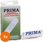 Prima Set 5 x 20 Plasturi Transparenti, 19 mm x 72 mm, Prima (TEV-5xVTR-0193-20)