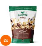 SanoVita Set 2 x Musli cu Ciocolata, Sanovita Zipper, 400 g
