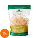 SanoVita Set 2 x Fulgi de Ovaz, Fini, Sanovita Zipper, 750 g