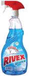 Rivex Solutie pentru Geam cu Pulverizator, Albastru - Clear 750 ml (MAG0000185)