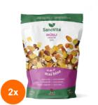 SanoVita Set 2 x Musli cu Fructe 30%, Sanovita Zipper, 1 kg