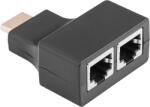 Cabletech HDMI - 2x RJ45 ZLA0798 (ZLA0798)