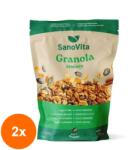 SanoVita Set 2 x Granola cu Seminte, Sanovita Zipper, 350 g