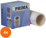Prima Set 4 x Leucoplast Hartie 5 cm x 4.5 m, Prima, Hipoalergenic, pentru Bandajare Rani (TEV-4xVTR-0209)