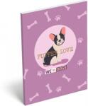 Lizzy Card - Тефтерче А7 We Love Dogs - Pups