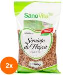 Sano Vita Set 2 x Seminte de Hrisca Coapte, Sanovita, 200 g