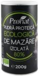 Pronat Pudra Proteica BIO de Mazare, Izolata, 200 g, Pronat (PRN200212)