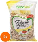 SanoVita Set 2 x Fulgi de Grau, Sanovita, 500 g