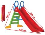 Dohány Tobogan, roșu 200 cm DOREX (2085)