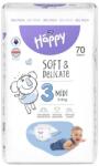 Bella Baby Happy Scutece Bella Baby Happy Nr. 3 Midi, 72 Bucati (BEMSCCO227)