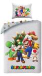 Halantex Super Mario: Ágynemű Garnitúra - 140x200 cm, Microfiber