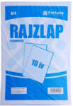  Rajzlap félfamentes FORTUNA A/4 10 íves (01.01448)