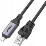 Unitek Kabel Ethernet USB C RJ-45 LAN, przewód sieciowy, 1m (C18148AGY01-1M) (C18148AGY01-1M)