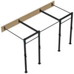 LIVEPRO - Dual Station Wallmount Rig - Falra Szerelhető Dupla állású Erőkeret