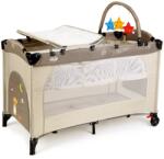Juju Patut pliant 2 niveluri Juju Sleepy Baby, Sweet Dreams (JU7940-Sweet-Dreams)