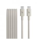 Apple Beats USB-C - USB-C szőtt borítású kábel (1, 5 m) - szikrázó szürke (MDGD4EE/A) (MDGD4EE/A)