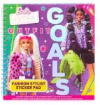  Barbie témájú Kreatív divattervező és matricás album (0105) (0105)