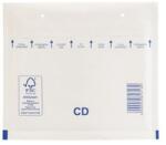 Bluering Légpárnás tasak CD szilikon külsõ méret 200x175mm, belsõ méret 180x165mm, Bluering® fehér (LEGPFHCD) - tonerpiac