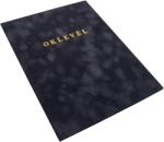 BLUERING Oklevéltartó A4, prémium, arany nyomattal, Bluering® fekete (44071) - tonerpiac