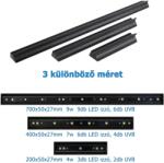  Giangarden terráriumi UVB-UVA LED világítás 9W - 70cm (GGUVL709)