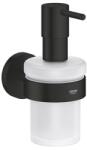 GROHE Essentials Szappanadagoló, tartókonzollal, matt fekete (GR-1022572430)