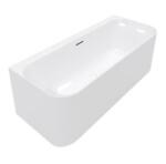 Villeroy & Boch & Boch Loop & Friends Duo kád 180 x 80 cm, fehér, falhoz tolható (VIL-UBA180LSF9CS00V-01)