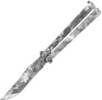 JKR White/black Snake Fan Leaf 10.4 Cm Jkr0707