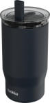 QUOKKA Pahar termic cu pai Quokka Mist, 720 ml, negru (40138)