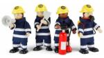 Tidlo Figurine din lemn ale pompierilor (DDT0117) Papusa