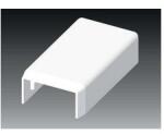KOPOS Vezetékcsatorna végzáró 20x10-hez balos/jobbos 10mmx 20mmx műanyag fényesfehér LHD KOPOS - 8921_HB (8921_HB)