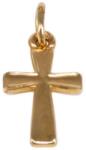 Ékszershop Fényes pici arany kereszt medál (1311114)