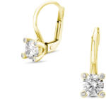  14K fehér arany fülbevaló (AU13644) AU13644