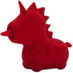 Creative Conceptions Unihorn Blaze Diablo - akkus unikornis csiklóizgató (piros) - sexshopcenter