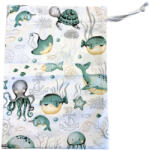  Óceán állatai tornazsák (zöld)