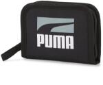 PUMA Plus II uniszex cipzáros pénztárca, fekete-fehér-szürke, S22 (07886701)