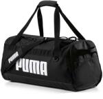 PUMA Challenger duffel uniszex sporttáska M, fekete-fehér, S22 (07662101)