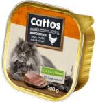 Cattos Csirkés Alutálkás Macskaeledel - 100 g