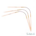Addi CrasyTrio Bamboo - flexibilis zoknikötő tűkészlet - 3mm
