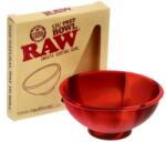 RAW Bol mixare Lil Prep anti-alunecare rosu