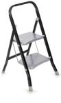 Irak Plastic Fellépő 2 lépcsős - csúszásmentes fém - összecsukható, háztartási használatra