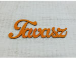  Fa "Tavasz" felirat narancs 15cm - papelito