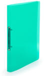 KARTON P+P Gyűrűskönyv A4, 2 gyűrűs 2cm gerinc áttetsző PP, Karton P+P Lines zöld (2-165) - bestoffice