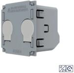 LIVOLO Modul Intrerupator Dublu cu Revenire, Contact Uscat si 12/24V cu Touch LIVOLO - Serie Noua SmartElectro IntelligentHouse (C7-VL-FC2HC-2G)