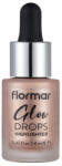 Flormar Iluminator lichid Glow Drops 02 Sun Glow, 14ml, Flormar
