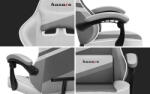 Huzaro Scaun Gaming Force 4.4 130kg Alb Mesh (HZ-Force 4.4 White Mesh) - pcone