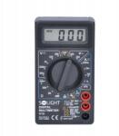 Solight multiméter, max Ac 500V 10A, dióda teszt, berregő (SL0262)
