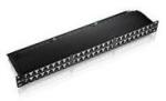 Equip Patchpanel 48x RJ45 Cat6 19" FTP 1HE ISO/IEC schwarz (326448) (326448)