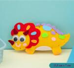 YWYIKA Varrókészlet gyerekeknek - Sárga dinoszaurusz Triceratops