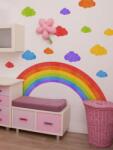 Vanco-Up Falmatrica gyerekszobába, Vanco-Up - Szivárvány, felhők