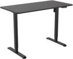 Mirpol Íróasztal magasságállítással, 120x60 cm fekete (5905610251659) - geminiduo